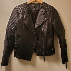 Leather jacket